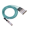 100G QSFP28 to 4x 25G SFP28 AOC Fiber Breakout Kablo