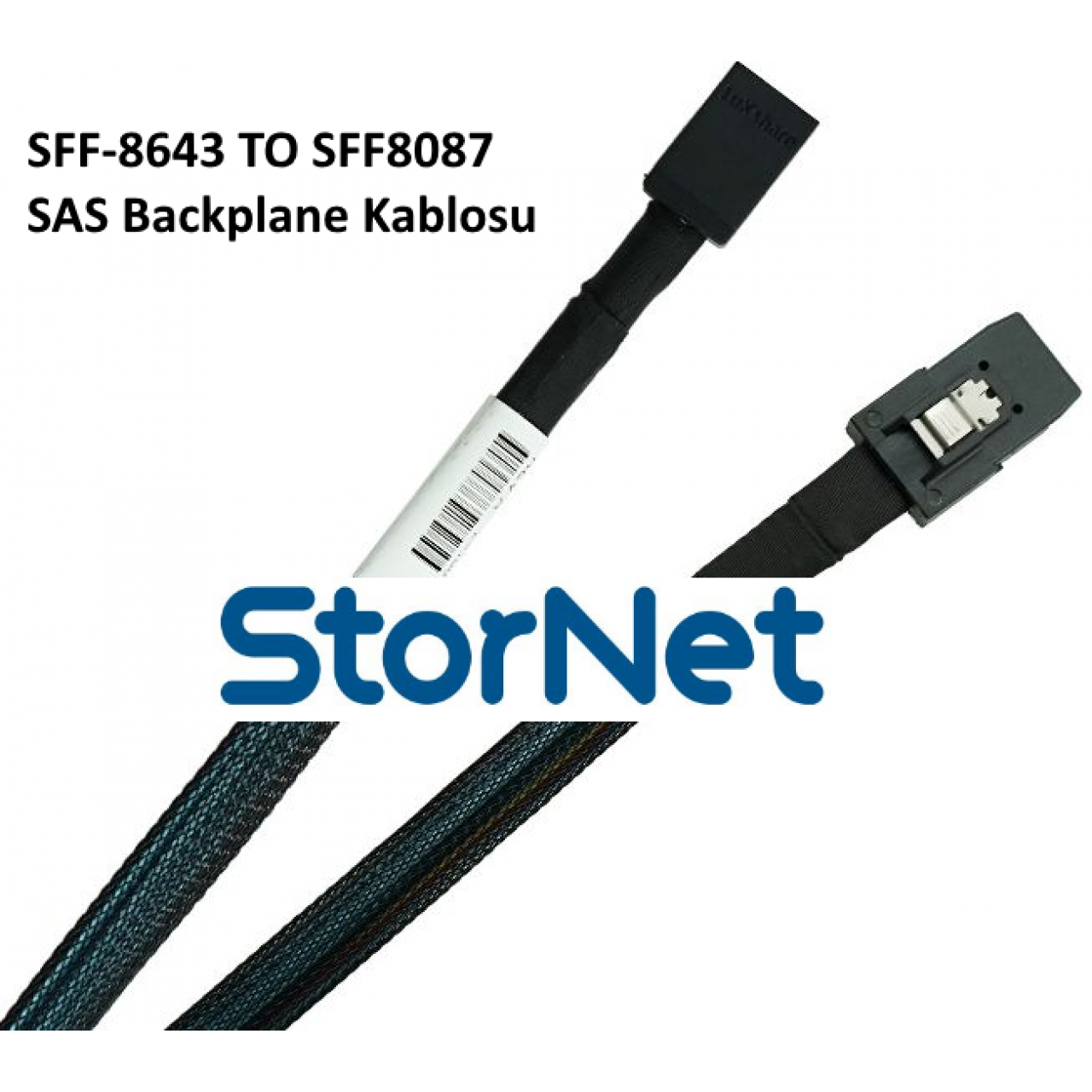 SFF8087 to SFF8643 SAS BackPlane Kablosu 1 Metre