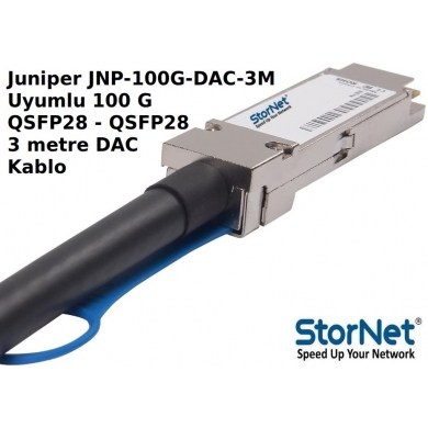 DAC Kablo Juniper JNP-100G-DAC-3M Uyumlu 100G QSFP28 3 metre