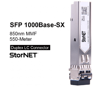STN132420 SFP 1000Base-SX Transceiver DDM 550 Metre Cisco Alcatel Lucent StorNET